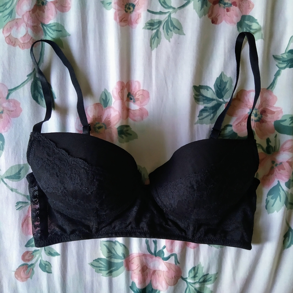 *SALE* Jacob Black Lace Underwire Bra 34B